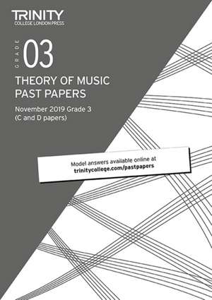 Trinity College London Theory Past Papers Nov 2019: Grade 3 de Trinity College London