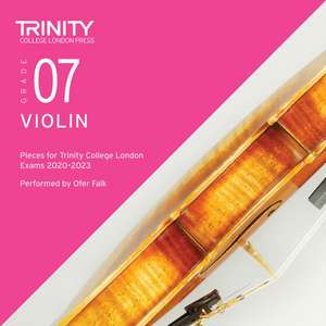 Violin 2020-2023. Grade 7 CD de Trinity College London