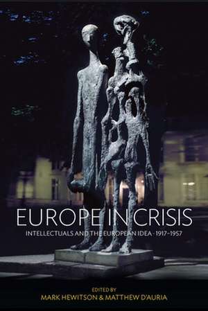 Europe in Crisis de Mark Hewitson