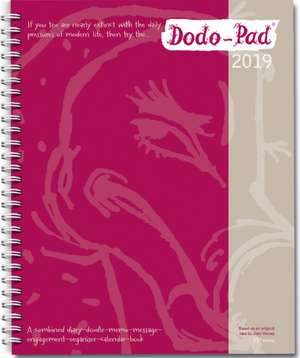 Dodo Pad Desk Diary 2019 - Calendar Year Week to View Diary