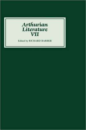 Arthurian Literature VII de Richard Barber