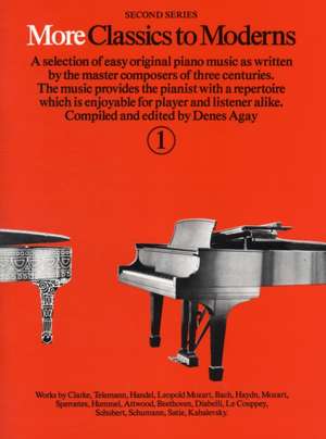 More Classics To Moderns 1 de Denes Agay