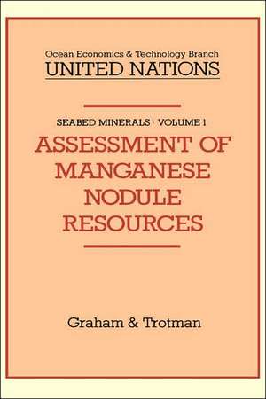 Assessment of Manganese Nodule Resources