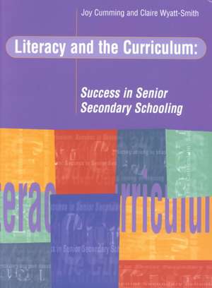 Examining the Literacy-Curriculum Relationship in Post-Compulsory Schooling de Joy Cummings