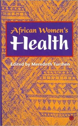 African Women's Health de Meredeth Turshen