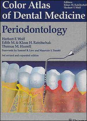 Color Atlas of Dental Medicine: Periodontology de Herbert F. Wolf