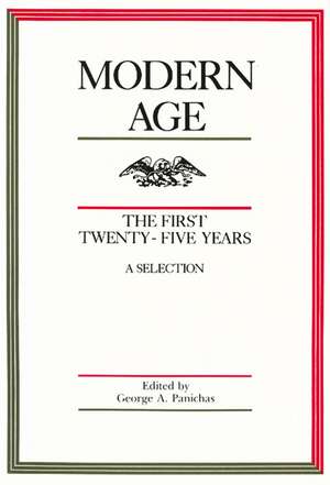 MODERN AGE de GEORGE A PANICHAS