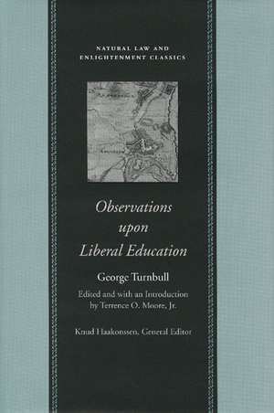 OBSERVATIONS UPON LIBERAL EDUCATION de GEORGE TURNBULL