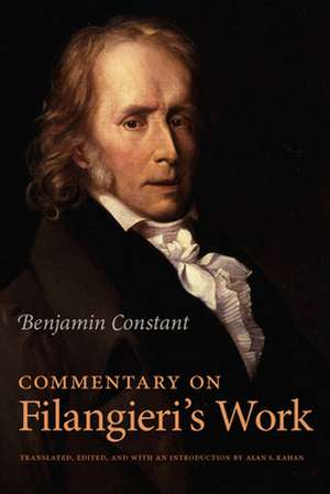 Commentary on Filangieri's Work de Benjamin Constant