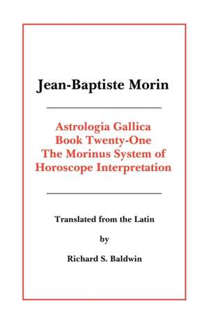 Astrologia Gallica Book 21 de Jean Baptiste Morin