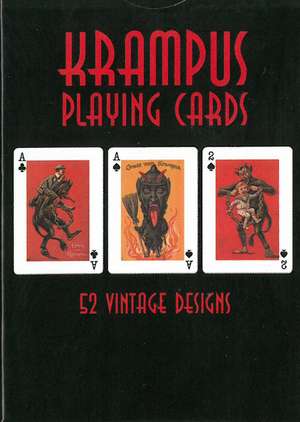 Krampus Playing Cards de Monte Beauchamp