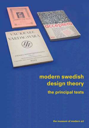 Modern Swedish Design de Kenneth Frampton