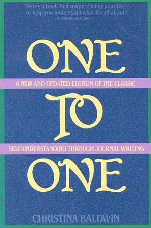 One to One de Christina Baldwin