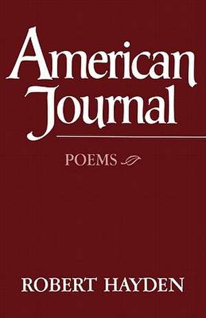 American Journal – Poems de R Hayden