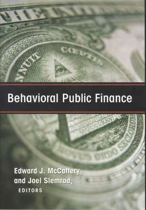 Behavioral Public Finance de Edward J. McCaffery