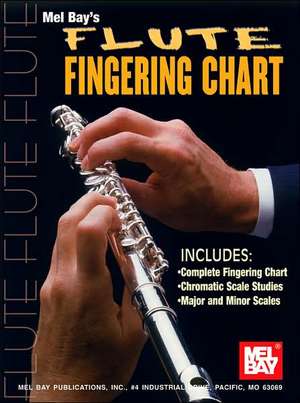 Flute Fingering Chart de William Bay