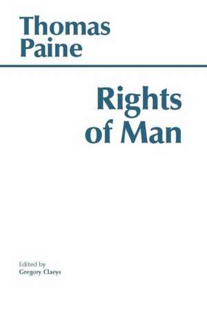 The Rights of Man de Thomas Paine