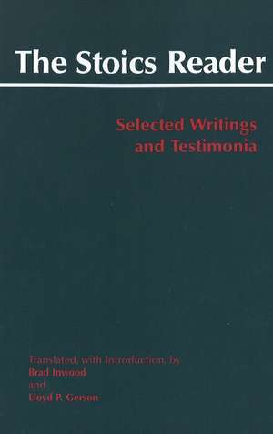 Inwood, B: Stoics Reader