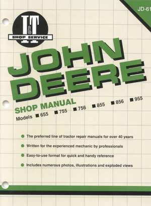 John Deere SRS 655 755 756 855 856&955 de Haynes