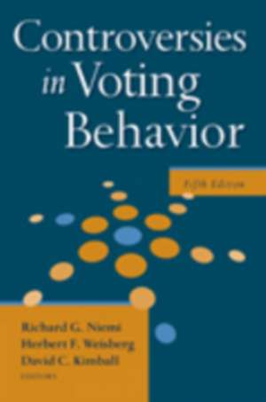 Controversies in Voting Behavior de Richard G. Niemi