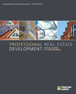 Professional Real Estate Development de Richard B Peiser