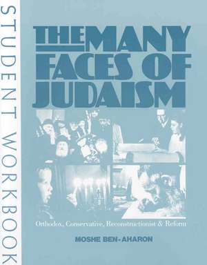 The Many Faces of Judaism: Orthodox, Conservative, Reconstructionist, and Reform de Moshe Ben-Aharon