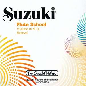 Suzuki Flute School, Vol 10 & 11 de Alfred Publishing