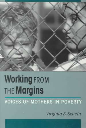 Working from the Margins – Voices of Mothers in Poverty de Virginia Schein