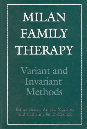 Milan Family Therapy de Esther Gelcer