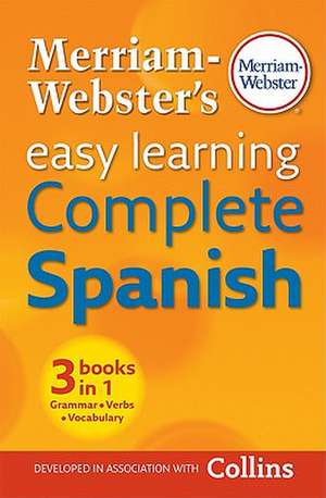 Merriam-Webster's Easy Learning Complete Spanish de Inc. Merriam-Webster