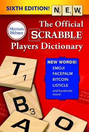 The Official Scrabble Players Dictionary de Merriam-Webster