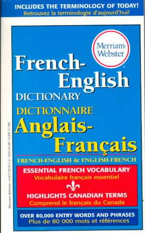 Merriam-Webster's French-English Dictionary