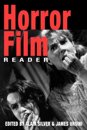 Horror Film Reader de Alain Silver