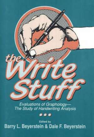 The Write Stuff de Barry L Beyerstein