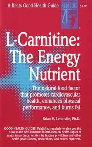 L-Carnitine de Brian Leibovitz