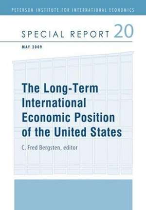 The Long–Term International Economic Position of the United States de C. Fred Bergsten