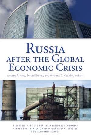 Russia After the Global Economic Crisis de Anders Åslund