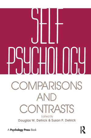 Self Psychology: Comparisons and Contrasts de Douglas Detrick