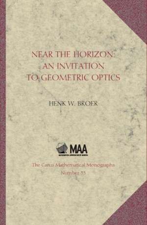 Near the Horizon: An Invitation to Geometric Optics de Henk Broer