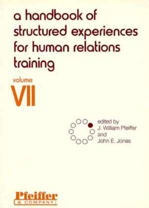 Handbook Structured Human VII de Pfeiffer