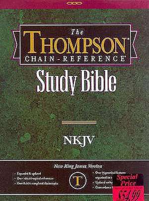 Thompson Chain Reference Bible-NKJV de Frank C. Thompson