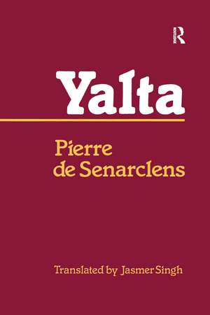 Yalta de Pierre de Senarclens