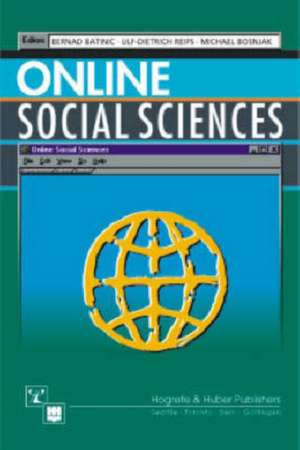 Online Social Sciences de Bernad Batinic