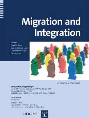 Migration and Integration de David L. Sam