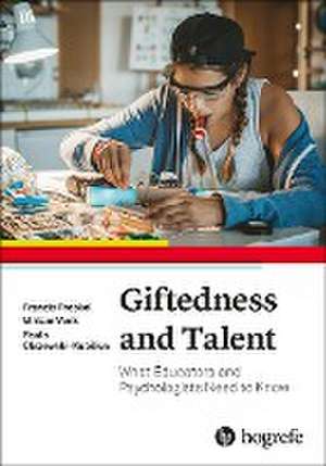 Giftedness and Talent de Franzis Preckel