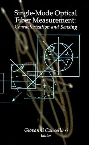 Single-Mode Optical Fiber Measurement: Characterization and Sensing de Giovanni Cancellieri