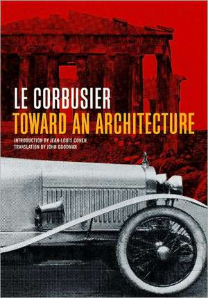 Toward an Architecture de A01 Le Corbusier