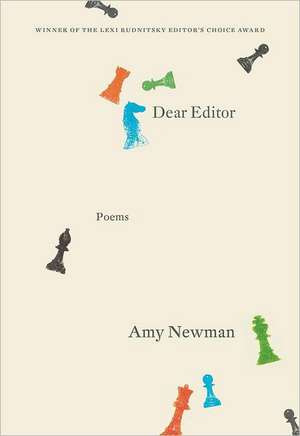 Dear Editor – Poems de Amy Newman