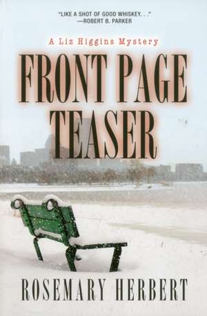 Front Page Teaser de Rosemary Herbert