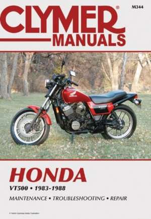 Honda VT500 Motorcycle (1983–1988) Service Repair Manual de Haynes